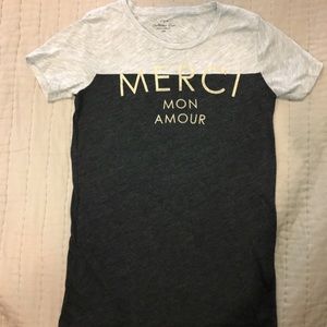 J crew collector Tee Size XXS